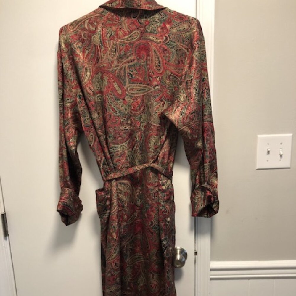 Victoria Secret Paisley Robe - Picture 2 of 4